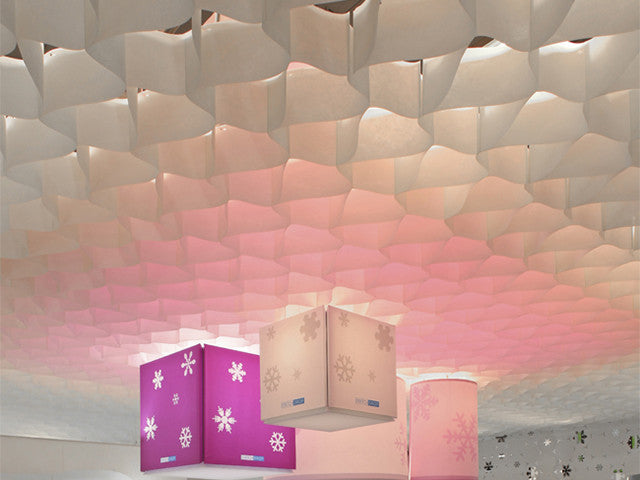 HONEYCOMB <Br> PAPER CEILING